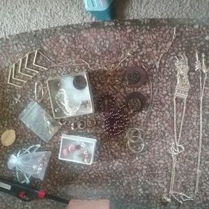 Jewelry lot! Tons of jewelry. Even more than shown